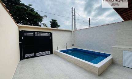 Casa com 3 dormitórios à venda, 75 m² por R$ 549.300,00 - Agenor de Campos - Mongaguá/SP