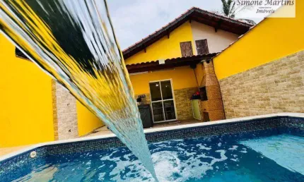 Casa com 2 dormitórios à venda, 65 m² por R$ 400.000,00 - Santa Eugênia - Mongaguá/SP