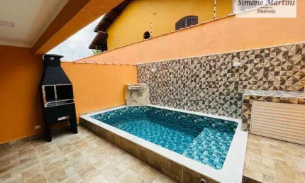 Sobrado com 2 dormitórios à venda, 76 m² por R$ 359.000,00 - Cibratel II - Itanhaém/SP