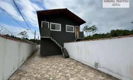 Sobrado com 2 dormitórios à venda, 75 m² por R$ 179.900,00 - Parque Jequitiba - Itanhaém/SP