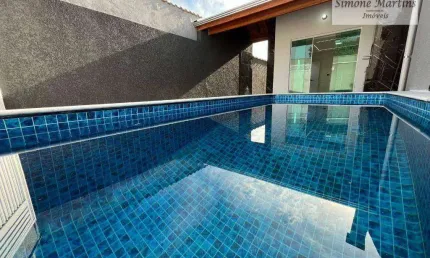 Casa com 2 dormitórios à venda, 65 m² por R$ 430.000 - Jardim Marilú - Itanhaém/SP