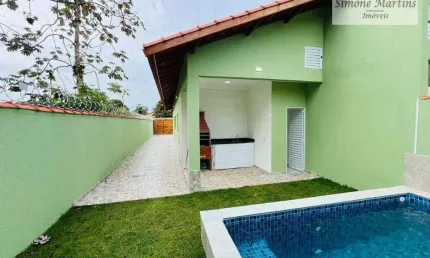 Casa com 2 dormitórios à venda, 64 m² por r$ 339.000 - jardim das palmeiras - itanhaém/sp