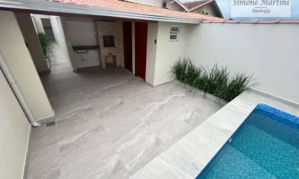 Casa com 2 dormitórios à venda, 90 m² por R$ 450.000,00 - Vila Atlântica - Mongaguá/SP