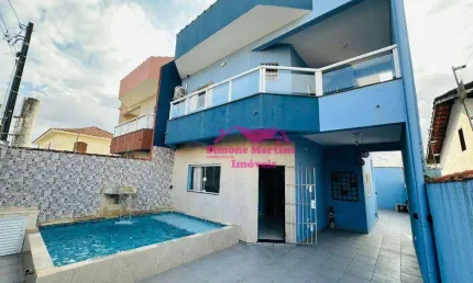 Sobrado com 4 dormitórios à venda, 120 m² por r$ 479.900 - agenor de campos - mongaguá/sp