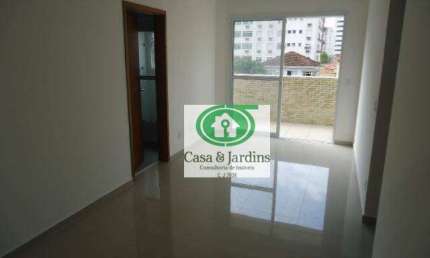 Apartamento com 2 dormitórios para alugar, 58 m² por R$ 4.500,00/mês - Pompéia - Santos/SP