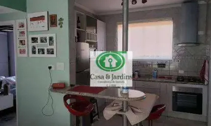 Apartamento com 2 dormitórios à venda, 60 m² por R$ 245.000,00 - Jardim Independência - São Vicente/SP
