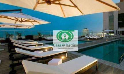 Ótimo apartamento duplex, andar alto, pronto para morar no Gonzaga proximo ao Boqueirão e Av Ana Costa.