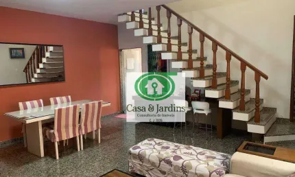 Maravilhoso sobrado residencial na Marapé proximo do Campo Grande e  Vila Belmiro