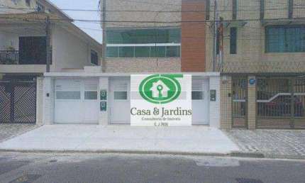 Casa com 2 dormitórios à venda, 110 m² por R$ 890.000,00 - Embaré - Santos/SP