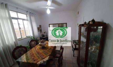 Apartamento com 2 dormitórios à venda, 62 m² por R$ 380.000,00 - Gonzaga - Santos/SP