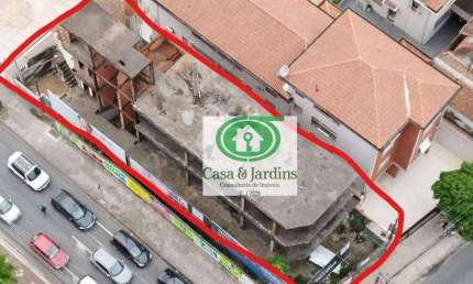 Terreno para alugar, 380 m² por R$ 70.000,00/mês - Aparecida - Santos/SP