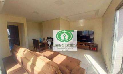 Cobertura à venda, 95 m² por R$ 639.000,00 - Pompéia - Santos/SP