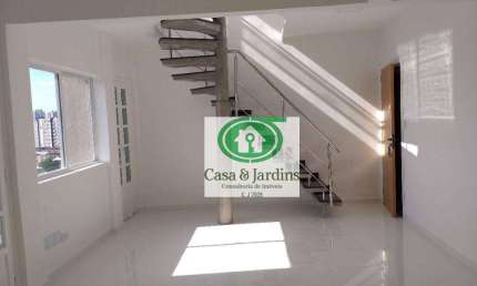Cobertura com 2 dormitórios à venda, 140 m² - Vila Belmiro - Santos/SP