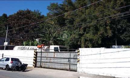 Terreno comercial / A L U G A  ---  Chico de Paula / Santos.