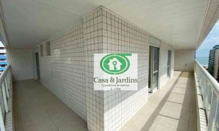 Apartamento com 3 dormitórios à venda, 133 m² por R$ 1.314.081,00 - Canto do Forte - Praia Grande/SP