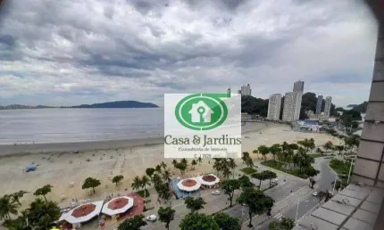 Praia do Itararé - SV - 4 dormitórios, (sendo 3 suítes) 2 vagas garagem  -