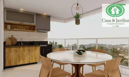 Apartamento com 3 dormitórios à venda, 101 m² por R$ 1.198.312,00 - Centro - Guarujá/SP
