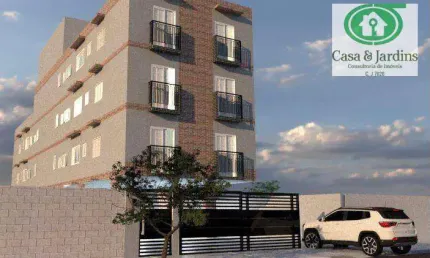 Apartamento 2 dormitórios térreo - 41 m² - estuário x ponta da praia - santos/sp