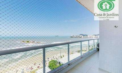 Apartamento com 3 dormitórios à venda, 148 m² por R$ 1.400.000,00 - Centro - Guarujá/SP