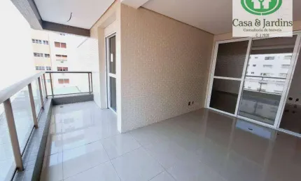 Apartamento com 2 dormitórios à venda, 128 m² por r$ 1.650.000,00 - aparecida - santos/sp