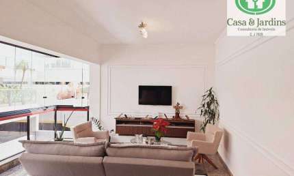 Apartamento 3 dormitórios à venda, 140 m² por R$ 1.280.000 - Embaré - Santos/SP