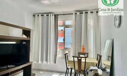Apartamento com 2 dormitórios à venda, 94 m² por R$ 520.000,00 - Aparecida - Santos/SP