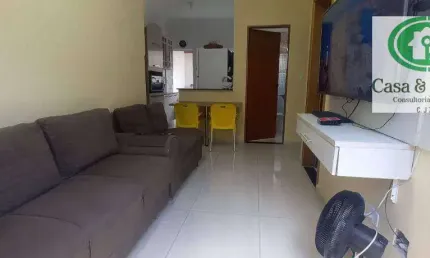 Casa com 2 dormitórios à venda, 48 m² por R$ 330.000,00 - Aviação - Praia Grande/SP