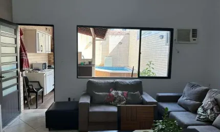 Casa com 3 dormitórios à venda no  Marapé  proximo do Gonzaga e Jose Menino, Santos/SP