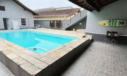 Casa térrea  2 dormitórios à venda, 362 m² por R$ 1.000.000 - Tupi - Praia Grande/SP