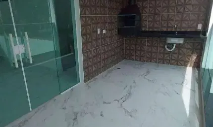 Ótima casa sobreposta alta nova Na Aparecida proximo do Embare e  Ponta da Praia