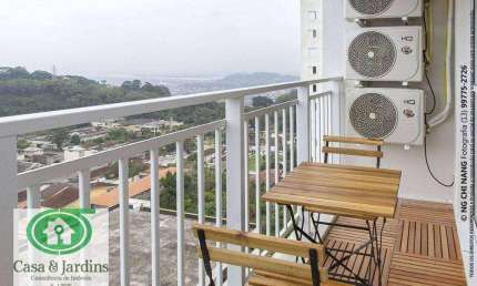 Apartamento à venda, 54 m² por R$ 361.000,00 - Morro de Nova Cintra - Santos/SP