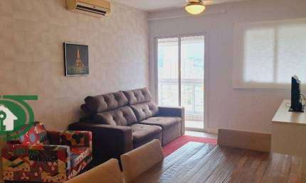 Apartamento Gonzaga 02 dormitorios - Lazer completo - Santos