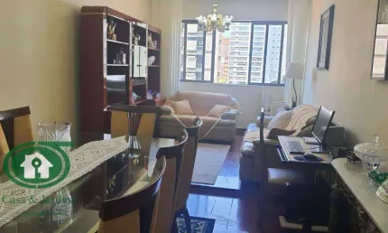 Excelente apartamento à venda no gonzaga, santos/sp – 2 dormitórios (1 suíte) - vista livre