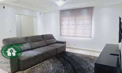 Casa Triplex com 4 dormitórios à venda, 234 m²  - José Menino - Santos/SP