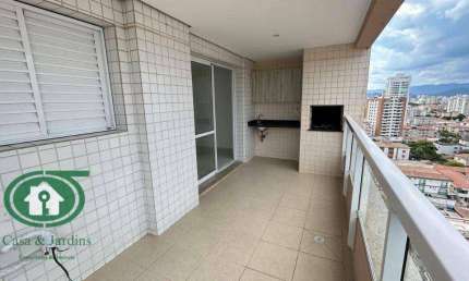 Apartamento para alugar, 91 m² por R$ 5.000,00/mês - Ponta da Praia - Santos/SP