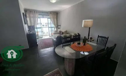 APTO EM SÃO VICENTE PREDIO FRENTE AO MAR 2 DORMS +DEP EMPREGADA REVERTIDO VISTA PARA O MAR