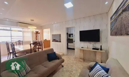 Apartamento  3 dormitórios  à venda, 116 m²  - Ponta da Praia - Santos/SP