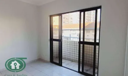 Apartamento 2 dormitorios, sendo suite - Predio c/ elevador, garagem demarcada - Campo Grande - Santos/SP