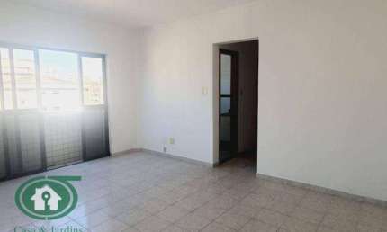 Apartamento 2 dormitorios, sendo suite - Predio c/ elevador, garagem demarcada - Campo Grande - Santos/SP