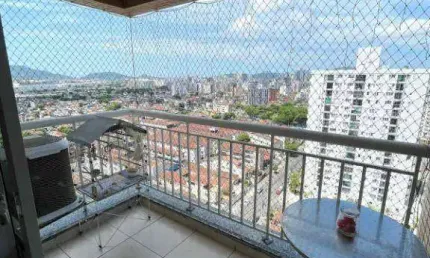 Apartamento à Venda no Estuário / Embaré em Santos – 2 Dormitórios (1 Suíte), Varanda Gourmet, Planejados e Lazer Completo