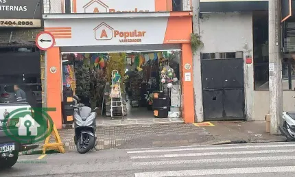 LOJA COMERCIAL EM SANTOS COM 300,00 M2 RUA MOVIMENTADA  NO BAIRRO DO CAMPO GRANDE