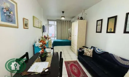 Apartamento com 1 dormitório à venda, 41 m² por r$ 190.000,00 - itararé - são vicente/sp