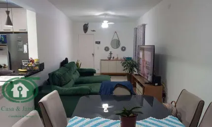 Lindo apartamento no gonzaga  / santos 2 - dormitorios + dep. empreg - reformado fino bom gosto.