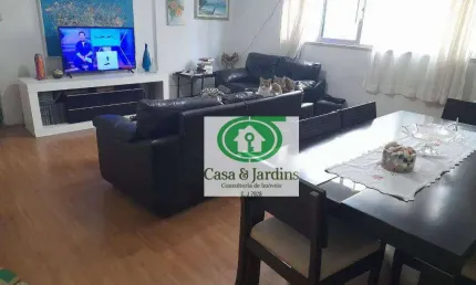 Maravilhoso apartamento com 3 dormitórios  no José Menino proximo a Pompeia e Gonzaga, - Santos/SP