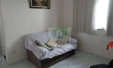 Apartamento com 2 dormitórios à venda, 53 m² por R$ 310.000,00 - Encruzilhada - Santos/SP
