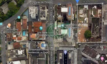 Terreno à venda, 2120 m² - José Menino / Orquidário - Santos/SP