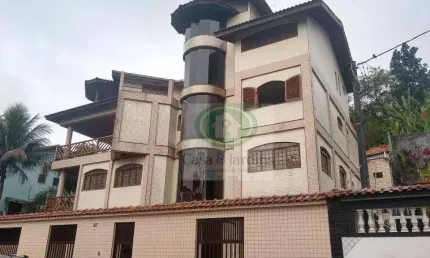 Casa com 4 quartos à venda na Rua Adilson Bullo, 93, Morro Nova Cintra, Santos