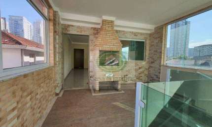 Magnifico Sobrado Triplex (NOVO) c/ elevador - Pompeia - Santos
