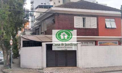 Casa 3 dormitórios à venda, 117 m²  - Ponta da Praia - Santos/SP