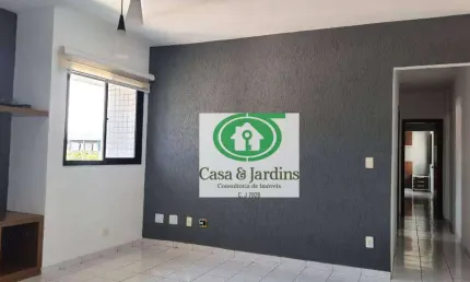 Apartamento em santos - 3 dormitórios, 122 m²  área útil - 2 vagas garagens -  campo grande - santos/sp